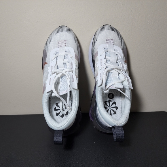 Nike Air Max 2021 GS White Metallic Red Bronze DA3199-100 Kids Youth Shoes NEW - Picture 8 of 12